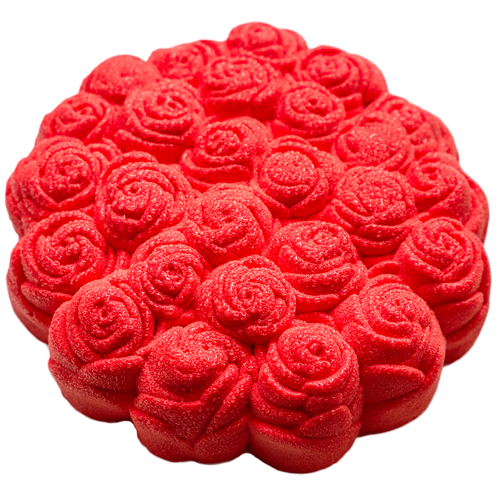 Pavoni Pavocake KE093 Bouquet of Roses Silicone Mold, 185mm dia. x 60mm