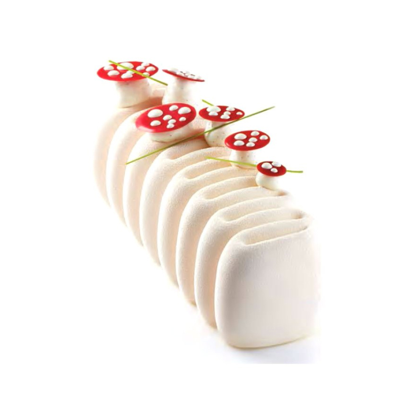 Pavoni Pavocake Silicone CREME Mold, 250mm x 84mm x 75mm H