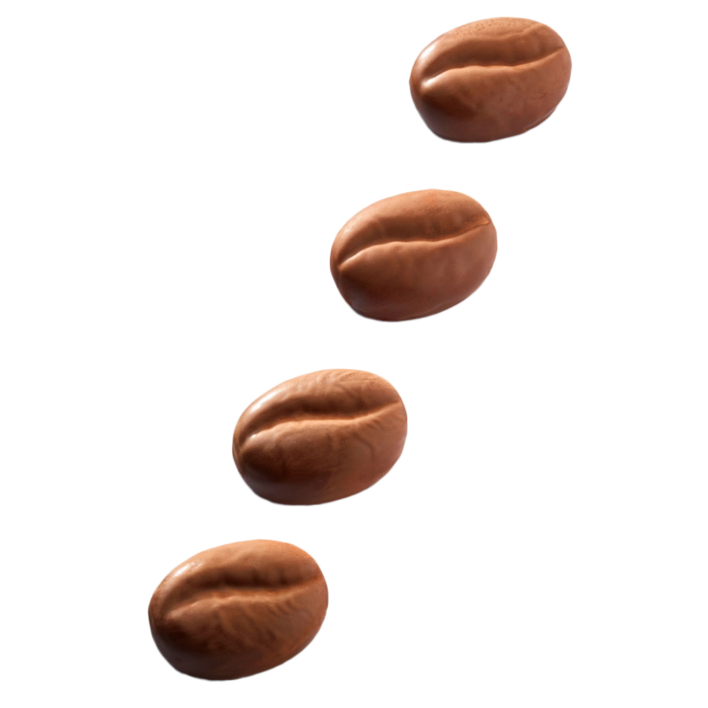 Pavoni Pavoflex PX3231 Coffee Bean Silicone Mold, 20 Cavities