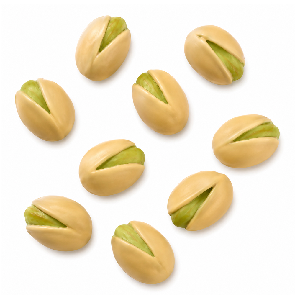 Pavoni Pavoflex PX3233 Mini Pistachio Silicone Mold, 20 Cavities