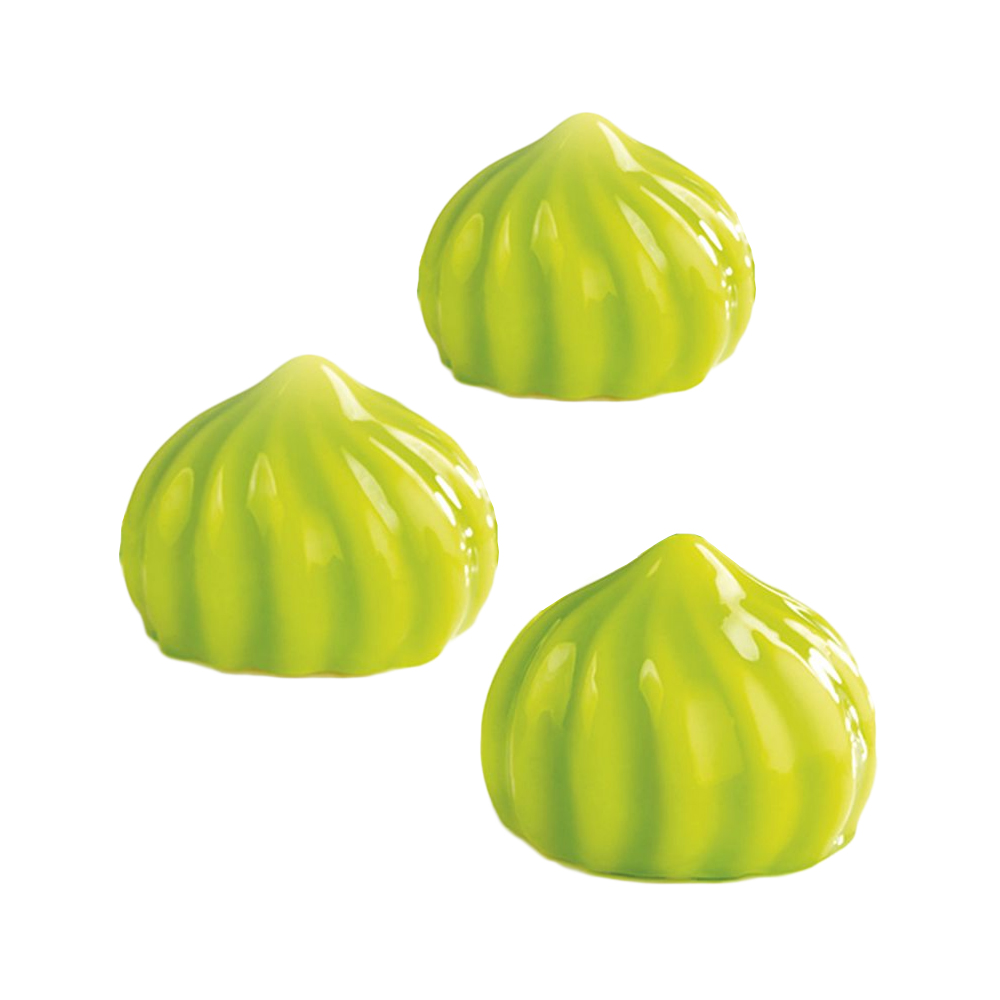 Pavoni Pavoflex Silicone Mold, DELICE 64mm diam. x 52mm High, 12 Cavities