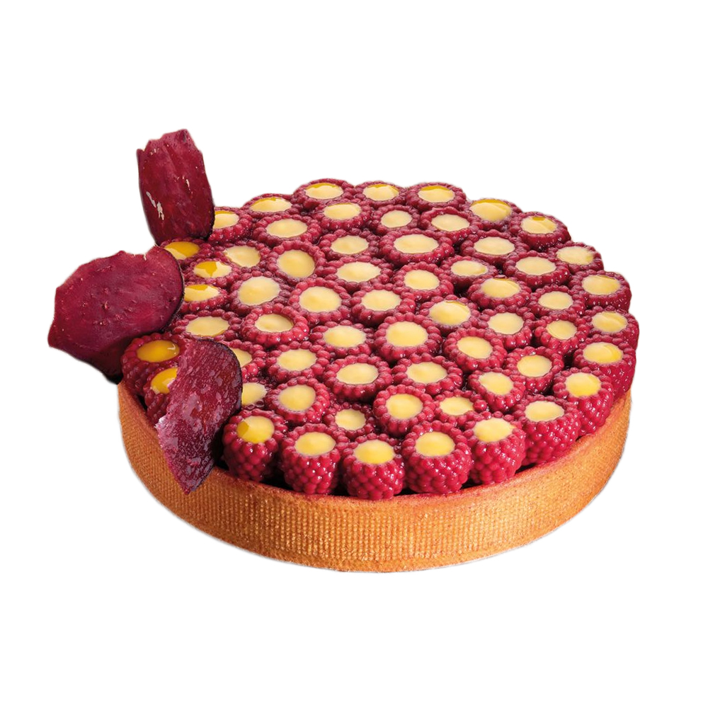 Pavoni Scarlet TOP27 Raspberry Shape Silicone Mold, oz