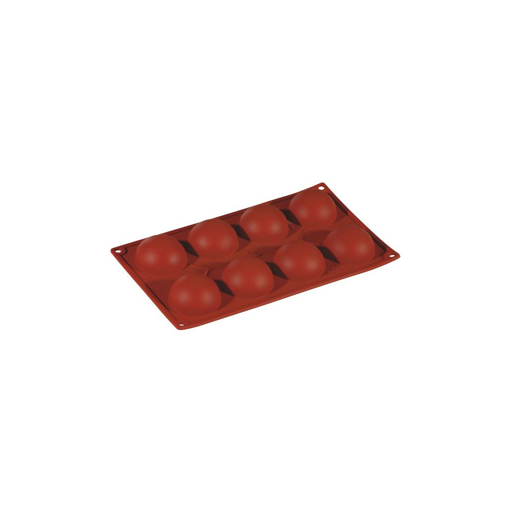 Pavoni Silicone Mold Half Sphere, oz., 2.4