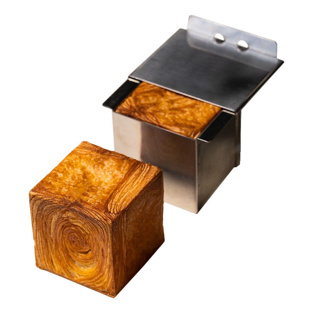 Pavoni Stainless Steel Cube Croissant Mold
