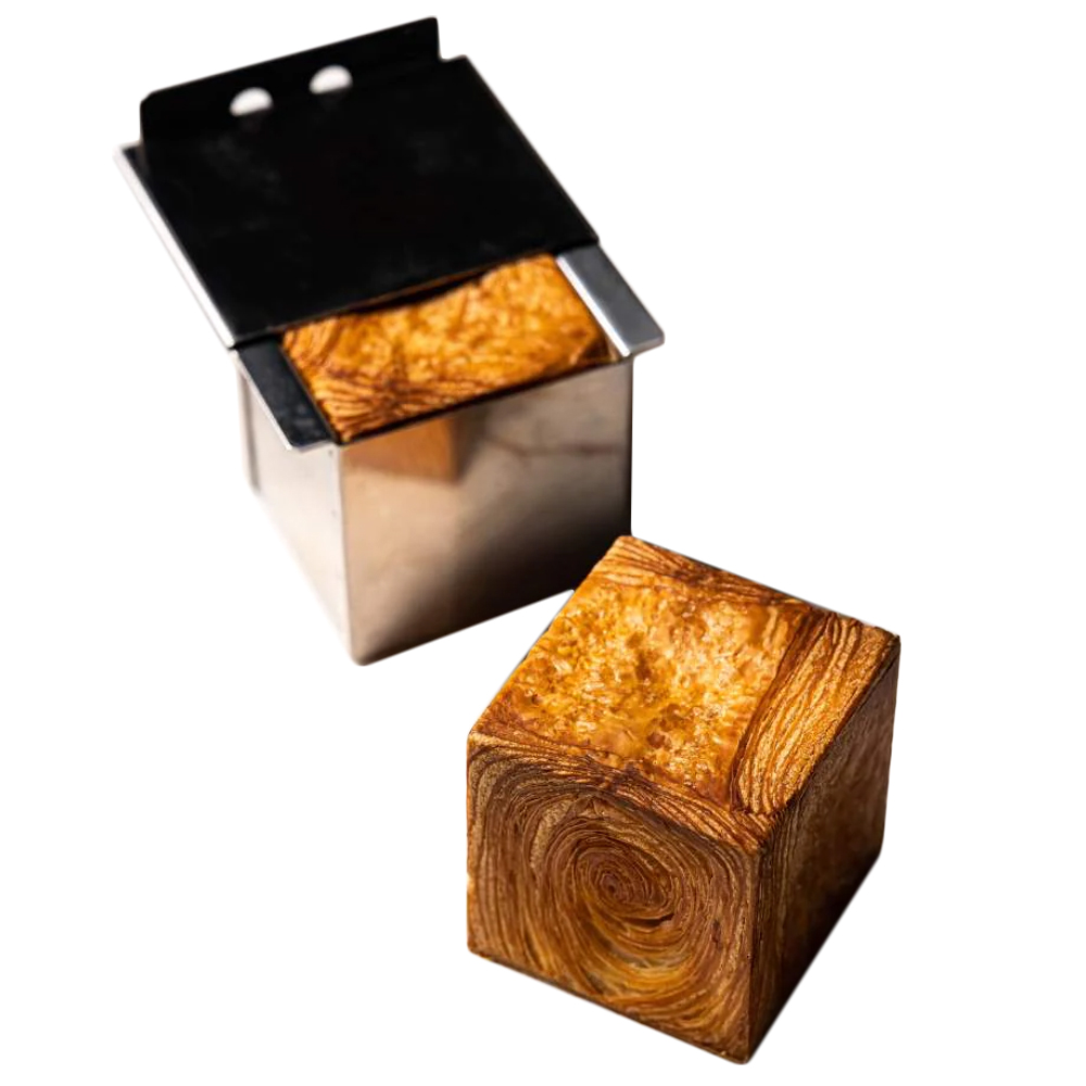 Pavoni Stainless Steel Cube Croissant Mold