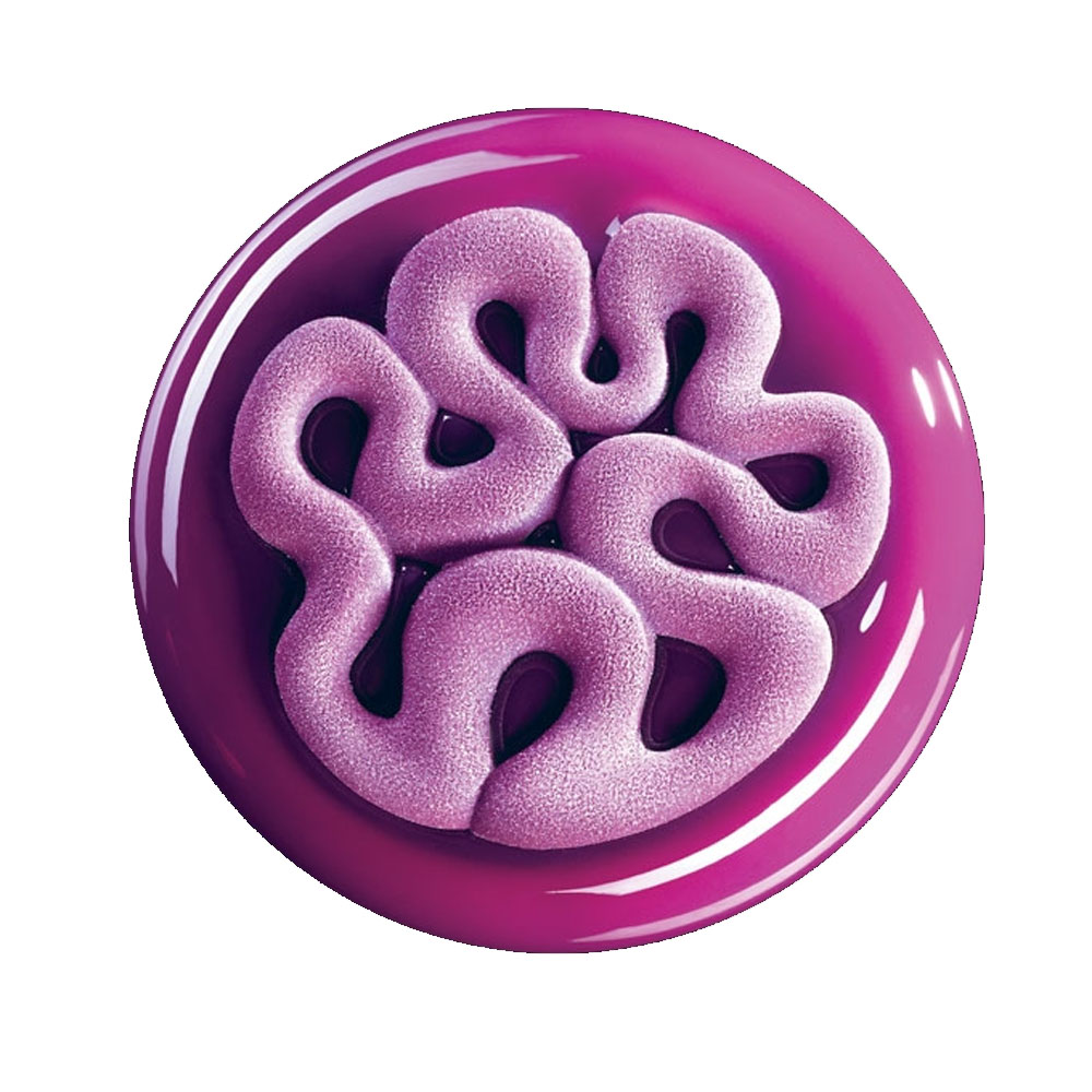 Pavoni Top Decoration Silicone JELLY Mold, 135mm Dia. x 14mm H, 2 Cavities