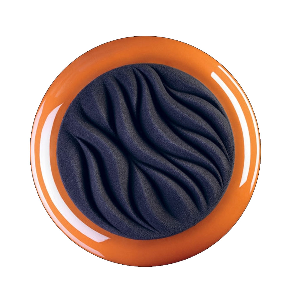Pavoni Top Decoration Silicone MINI RIVER Mold, 110mm Dia. x 12mm H, 2 Cavities