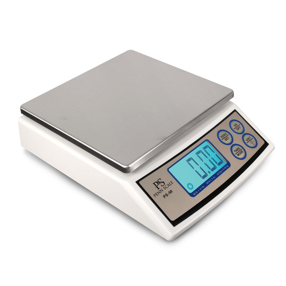 Penn Scale Digital Scale PS50, 50 Lbs x 0.2 Oz