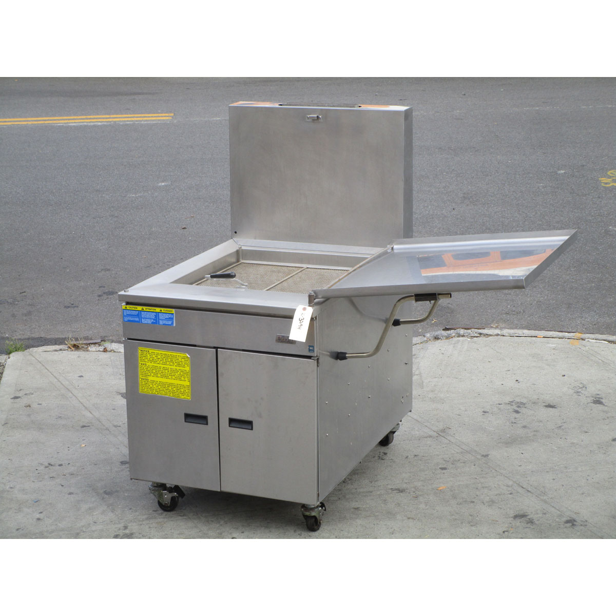 Pitco Donut Gas Fryer Model 24P, Excellent Condition Used Equipment We