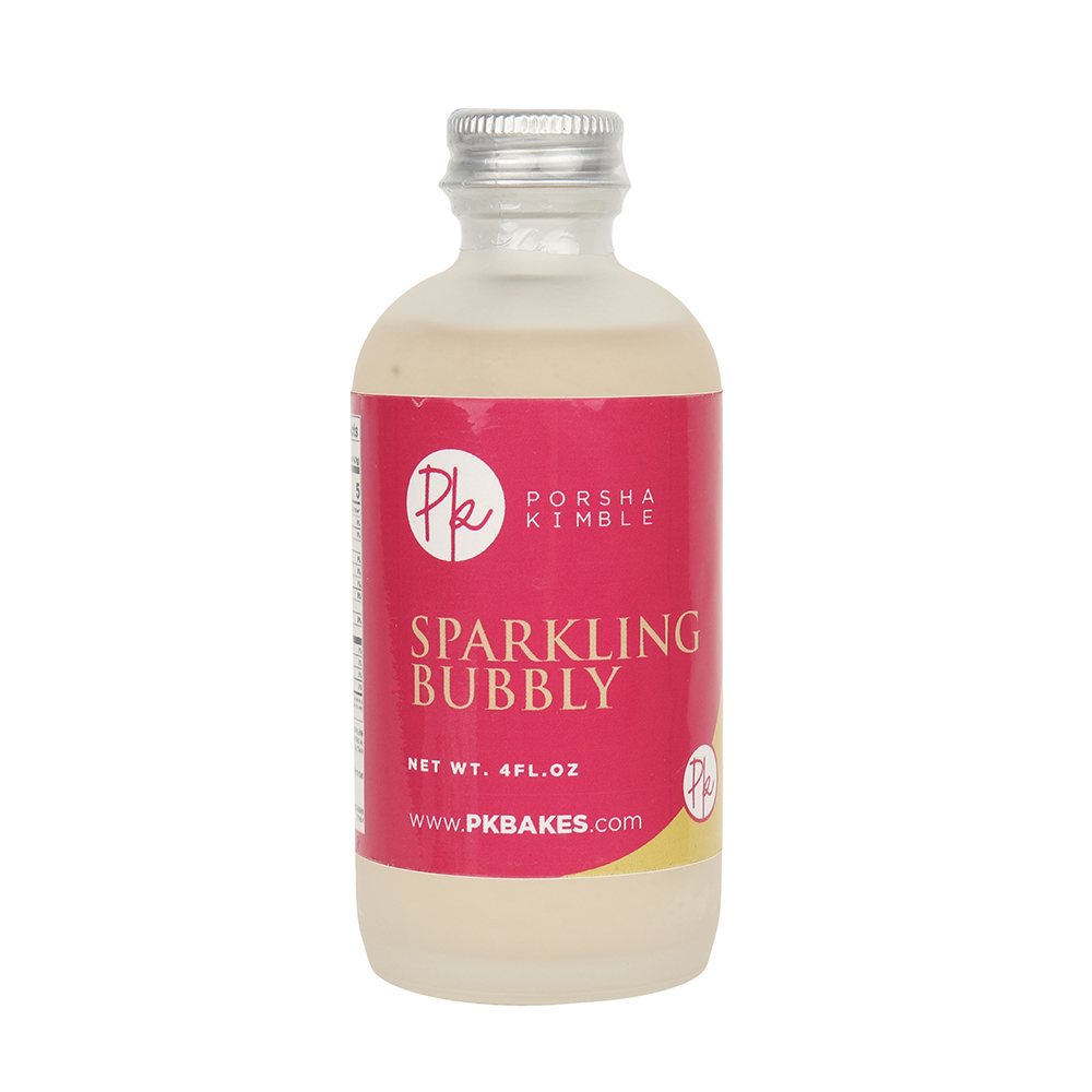 PK Bakes Sparkling Bubbly Elixir Flavor, 4 oz.
