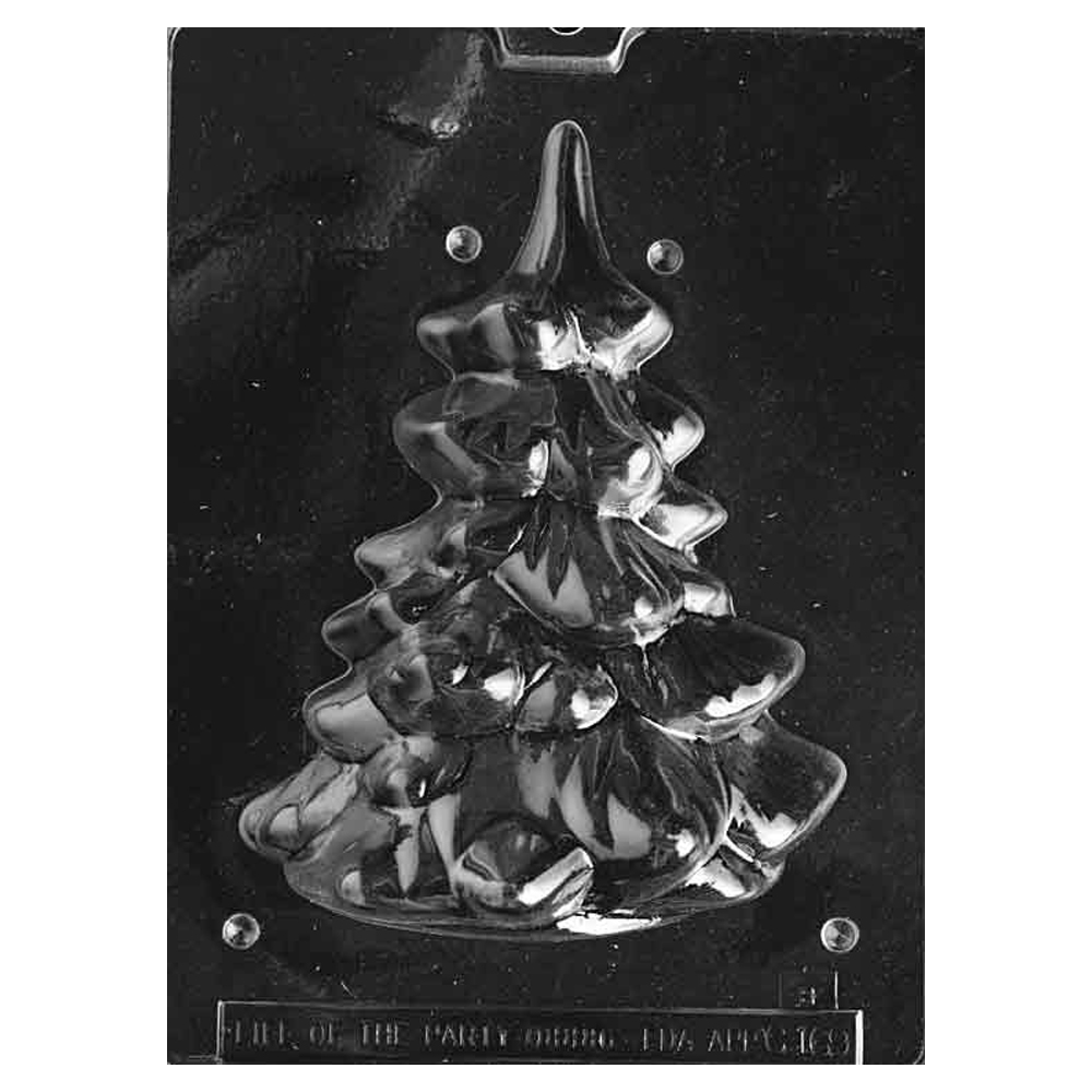 Plastic Chocolate Mold, 3D Christmas Tree