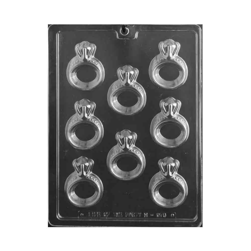Plastic Chocolate Mold, Engagement Diamond Ring
