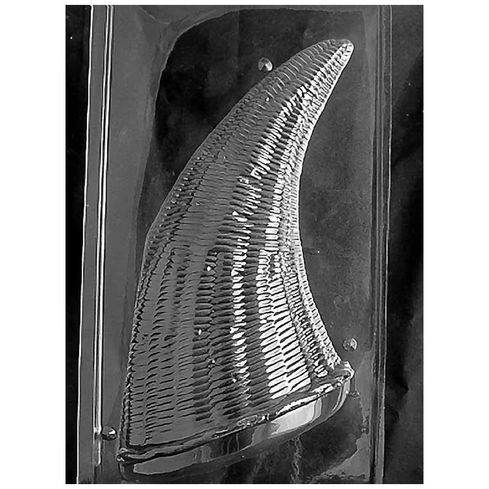 Plastic Chocolate Mold, 3D Cornucopia