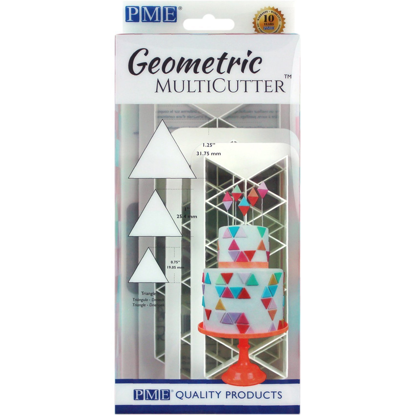 PME Geometric Triangle MultiCutter, Set of 3