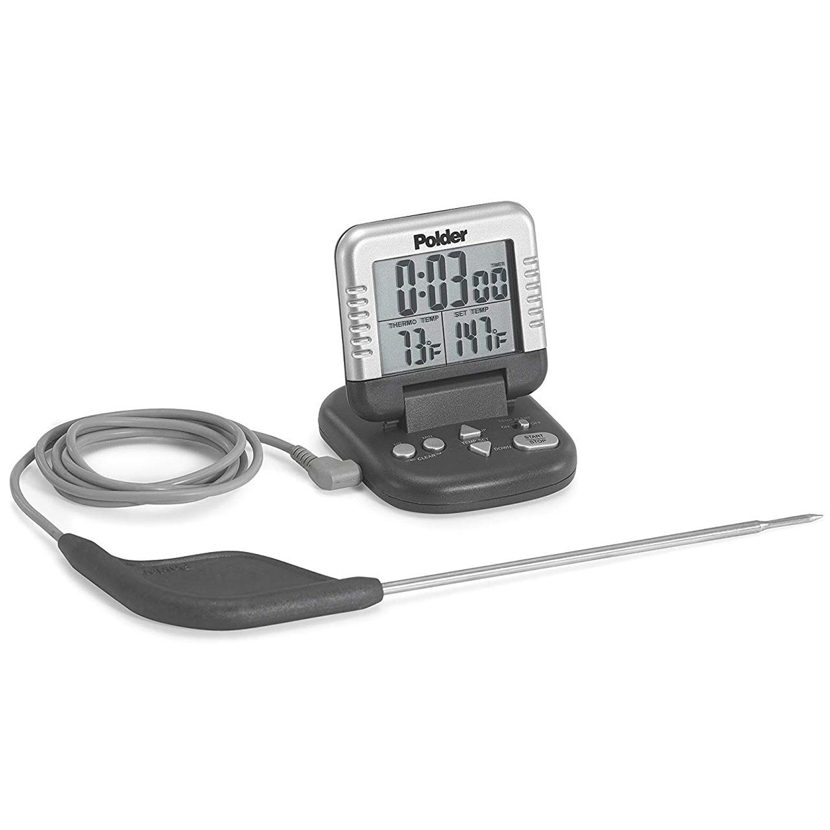 Polder Digital In-Oven Thermometer / Timer