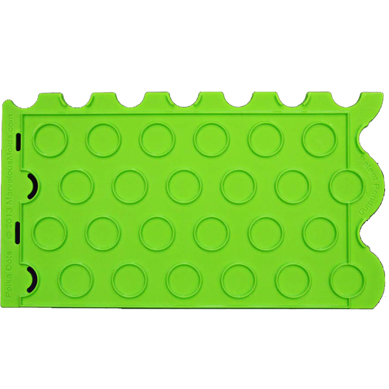 Polka Dots Silicone Onlay by Marvelous Molds