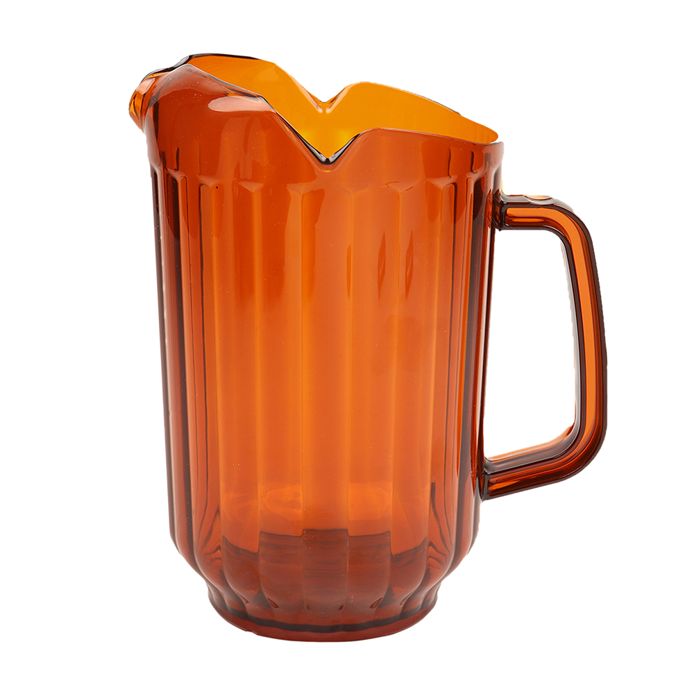 Polycarbonate Amber Water Pitcher, 60 oz.