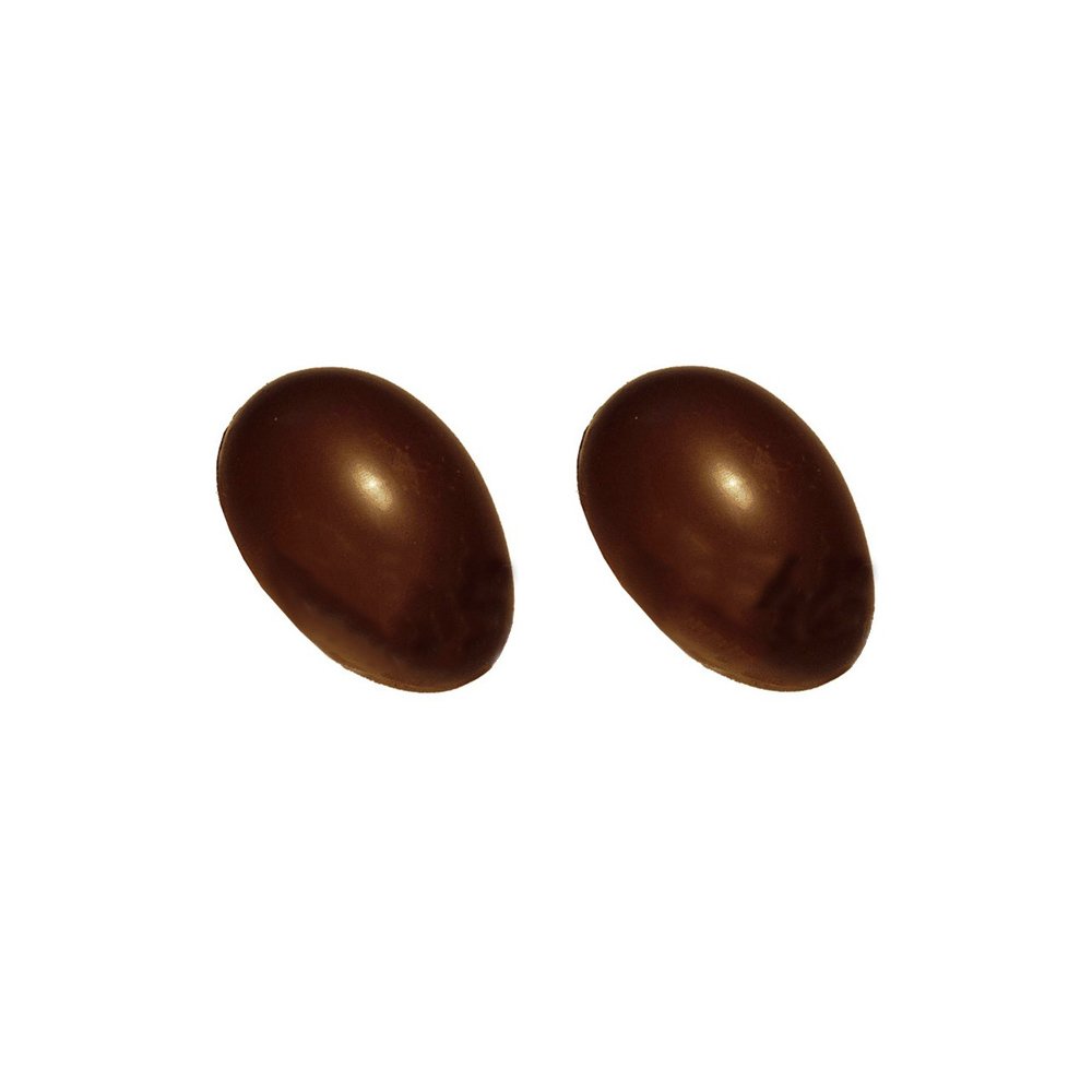 Polycarbonate Chocolate Mold Egg 8" x 5-3/8" x 2-5/8" High, 2 Cavities