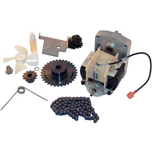 Prince Castle OEM # 87-028TXCS / 87-028TXBS / PRI87028TXCS, Conveyor Motor Kit; 200-240V