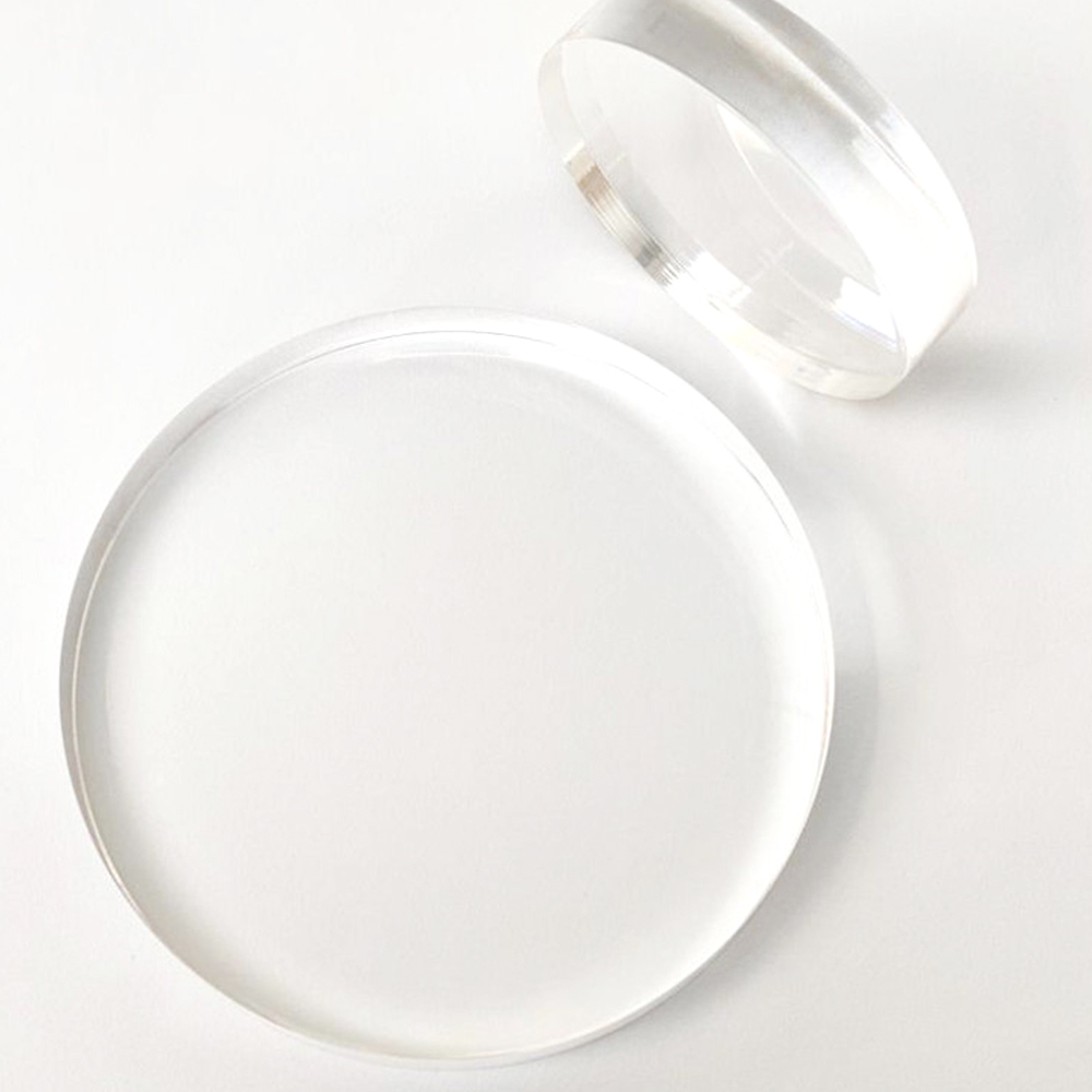 Prop Options 7" Round Clear Acrylic Cake Separator
