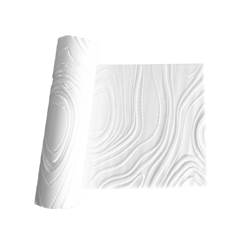 Prop Options Beadrift Mini Textured Rolling Pin, 4"