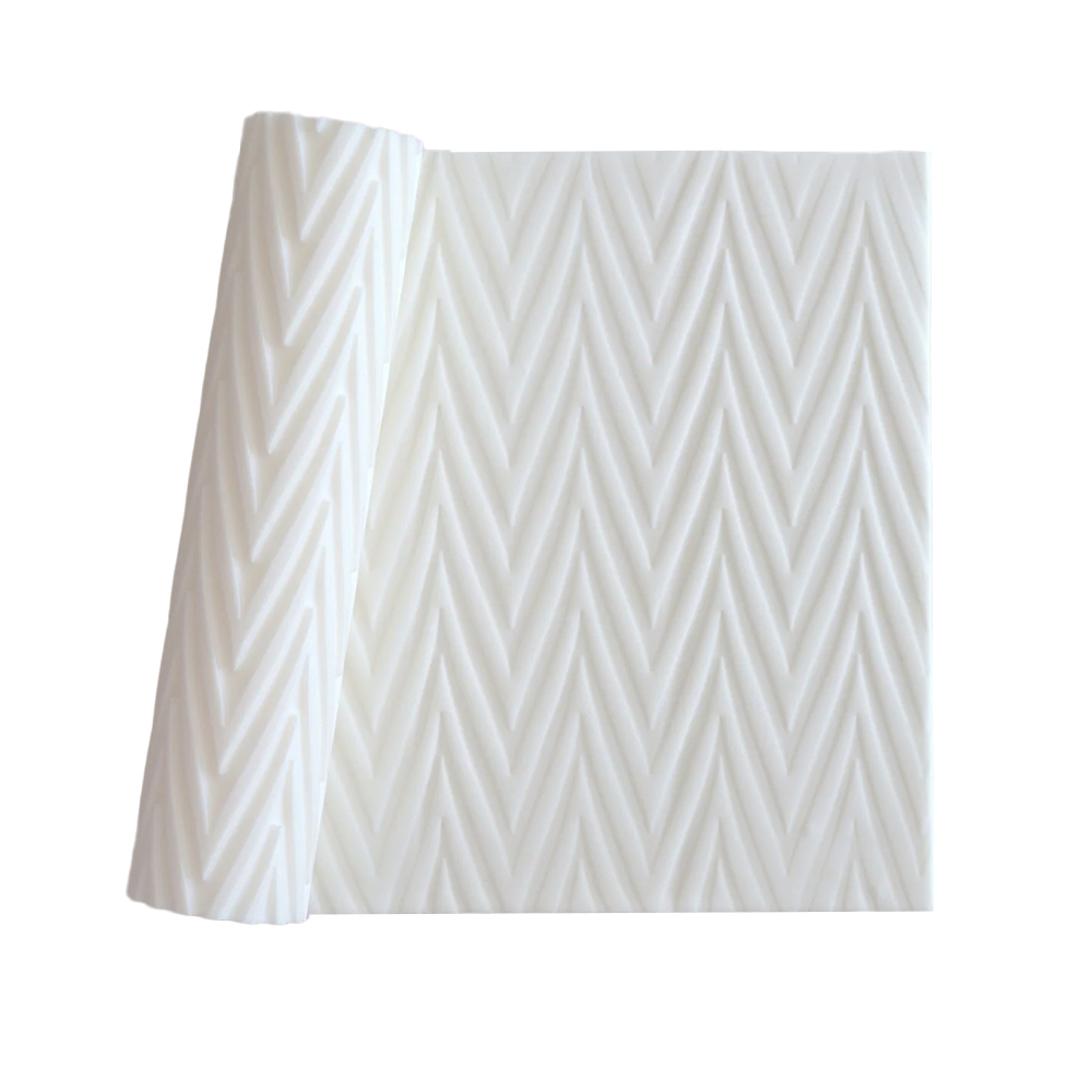 Prop Options Mini Zigzag Textured Rolling Pin, 4"