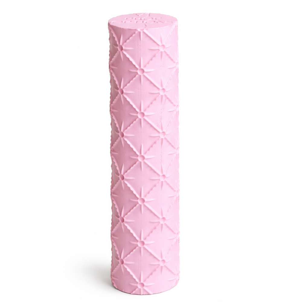 Prop Options Quilted Textured Rolling Pin, 9"