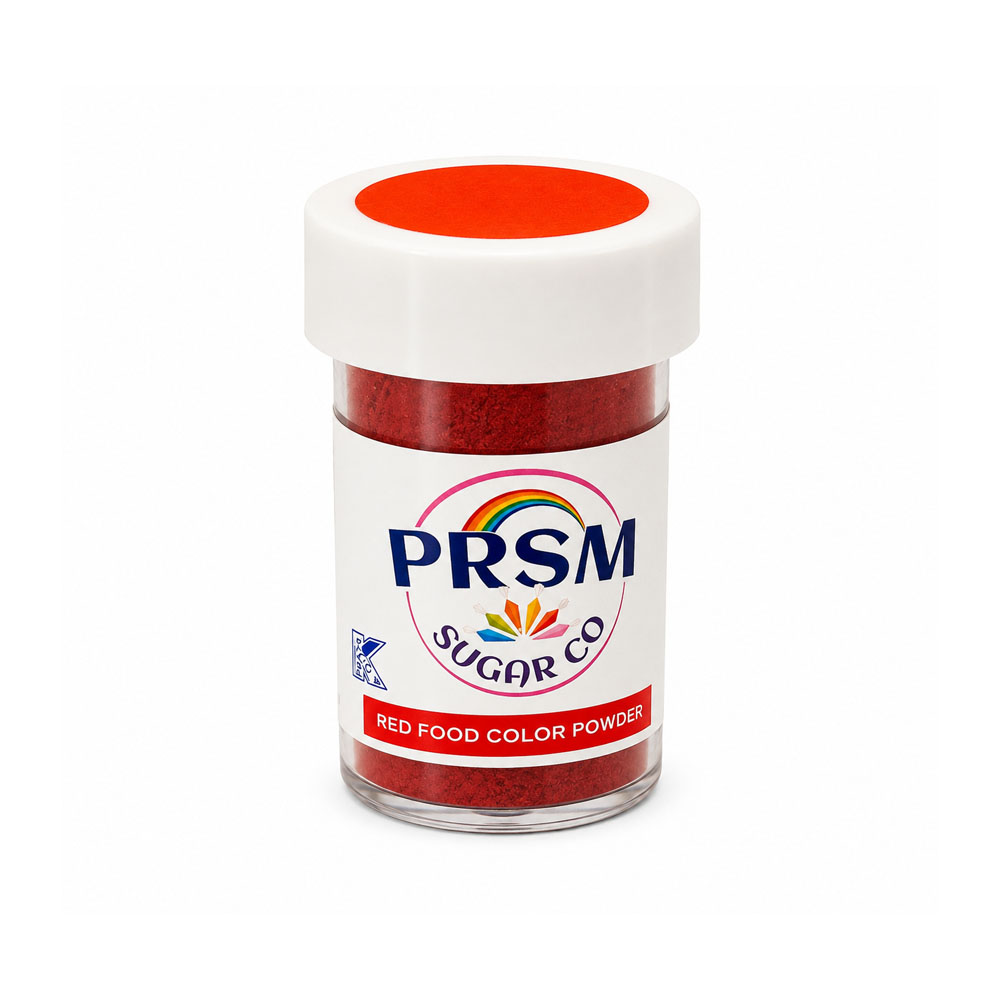 PRSM Red Gel Paste Natural Food Color Powder, 7 gr.