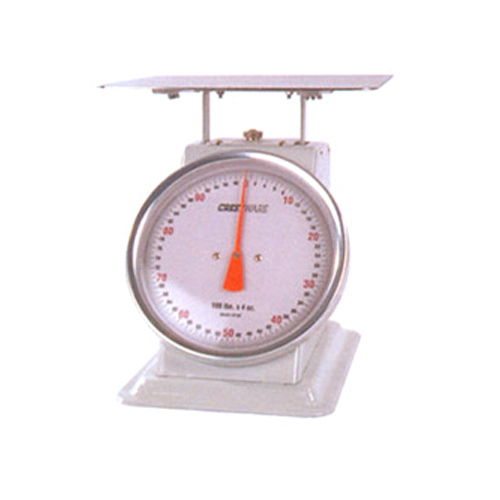 Receiving Scale 100 lbs. x 4 Oz., 11" diam. Dial, 14" x 14" Platform