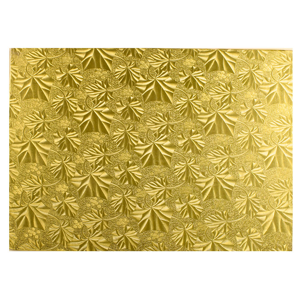 Rectangular Gold Foil Cake Board, 9-3/4
