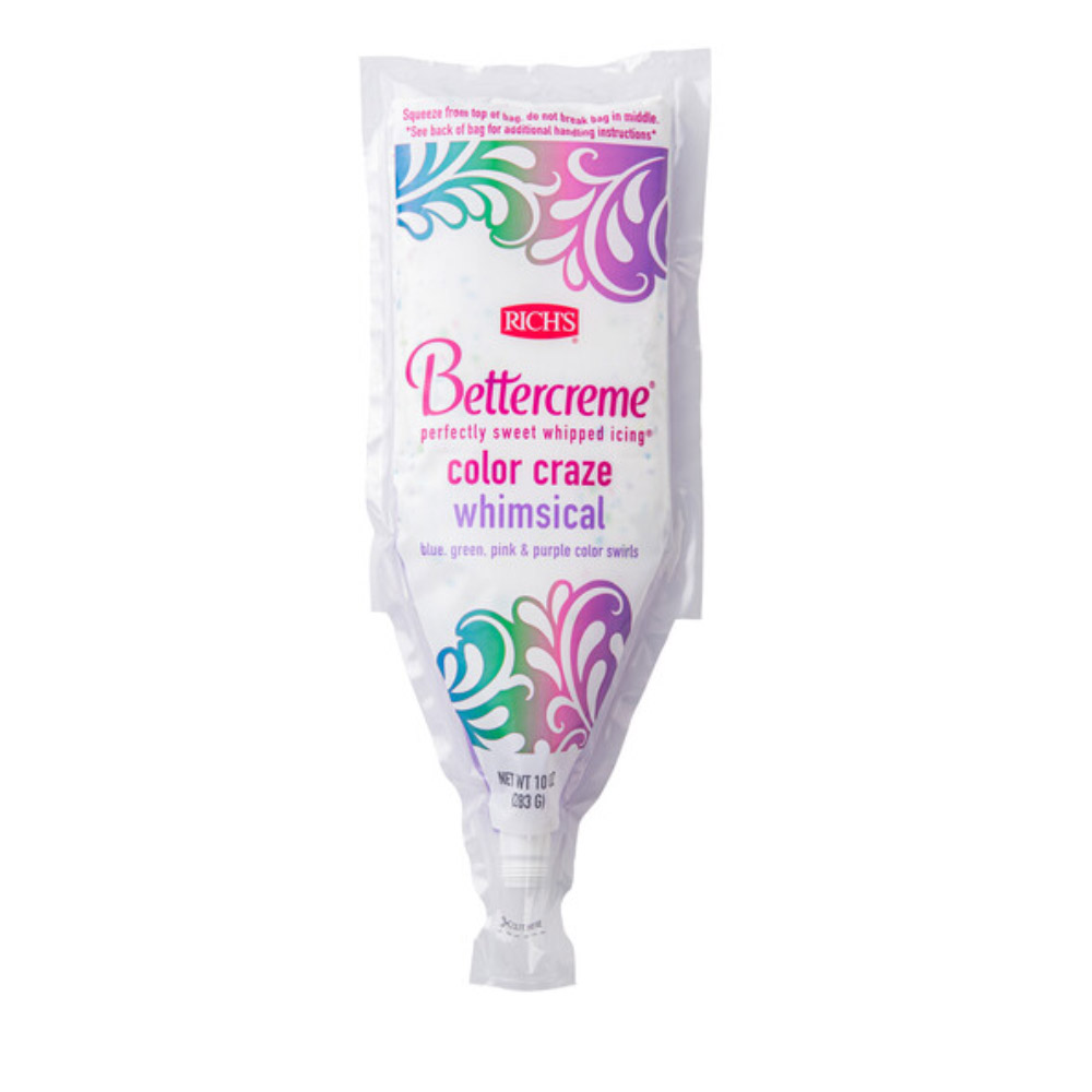 Rich's Bettercreme Color Craze Whimsical Icing, 10 oz. - Pack of 3