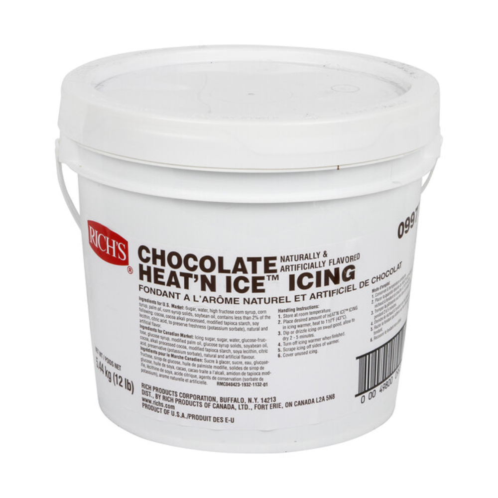 Rich's Heat N Ice Chocolate Icing, 12 lbs.