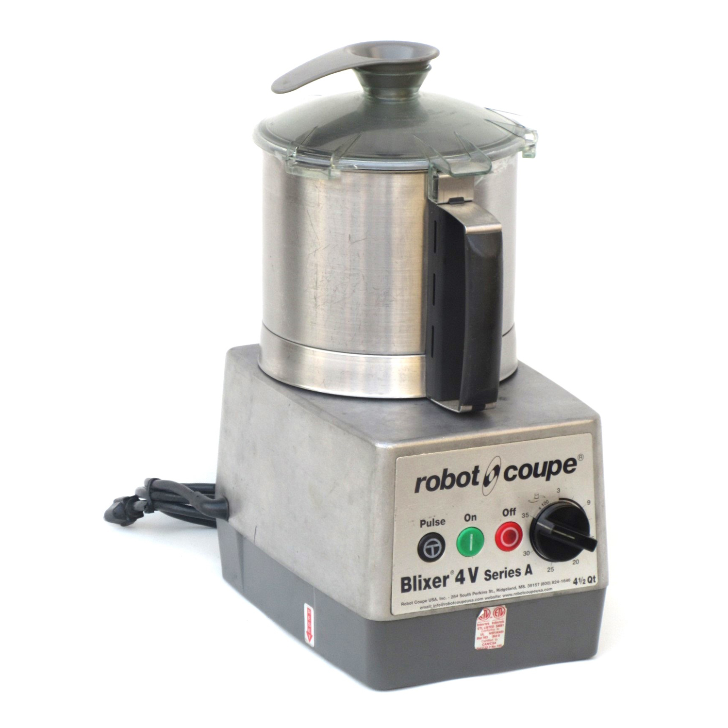 Robot Coupe BLIXER 4V Food Processor, Used Excellent Condition