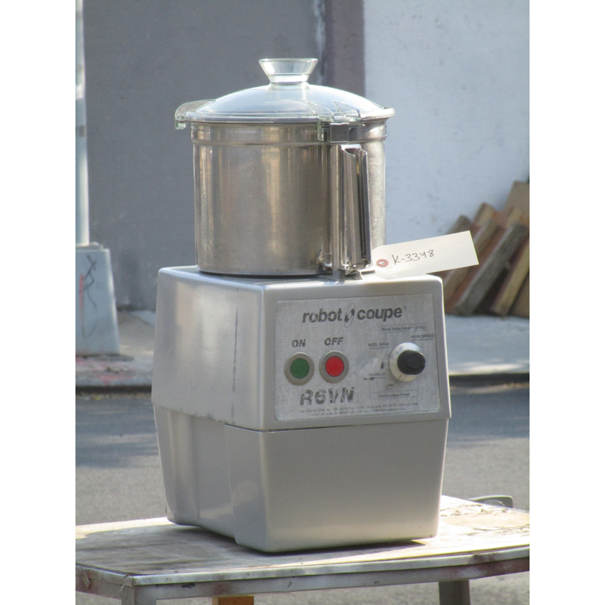 Robot Coupe Model R6VN Variable Speed Food Processor, Used Excellent Condition