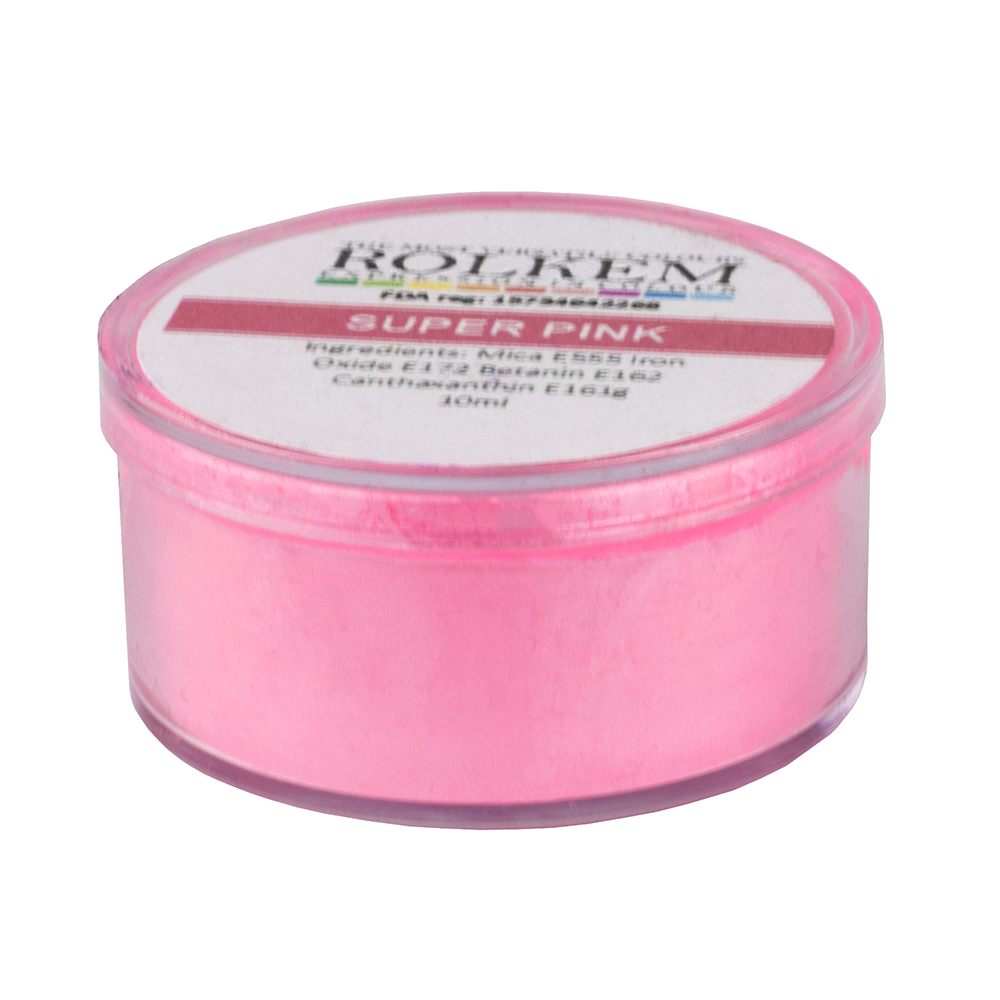 Rolkem Super Pink Powder Food Color, 10 ml