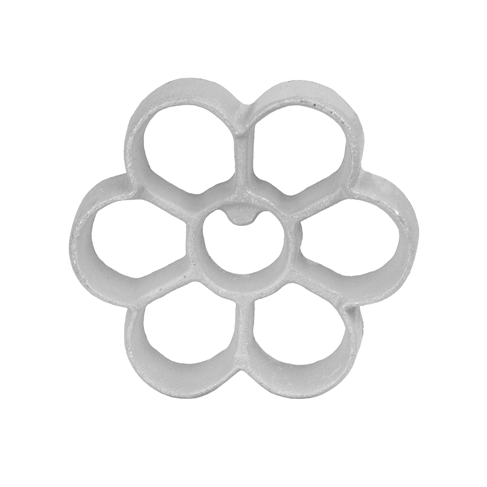 O'Creme Rosette-Iron Mold, Cast Aluminum Daisy Shape / Design