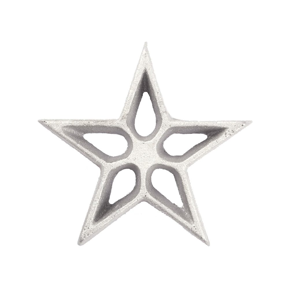 RosetteIron Mold, Cast Aluminum Star Shape Rosette Irons