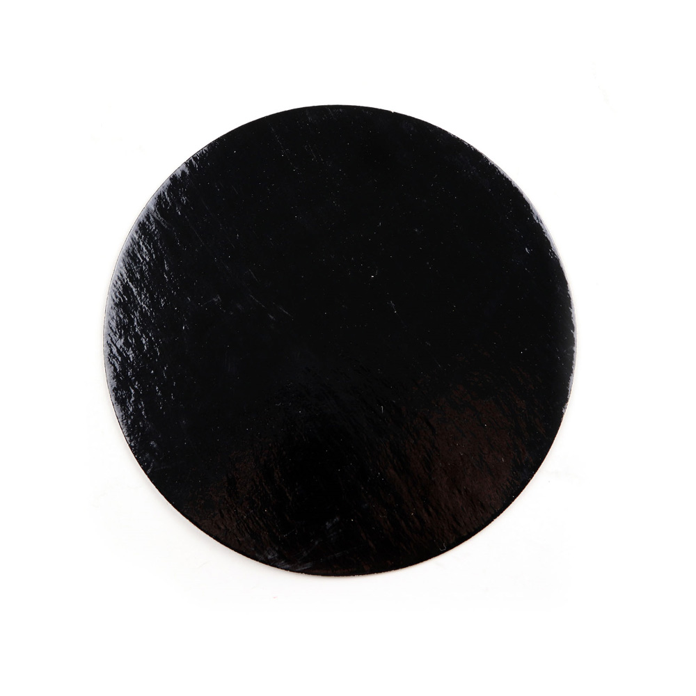 Round Black Mono Board, 5", Pack of 25