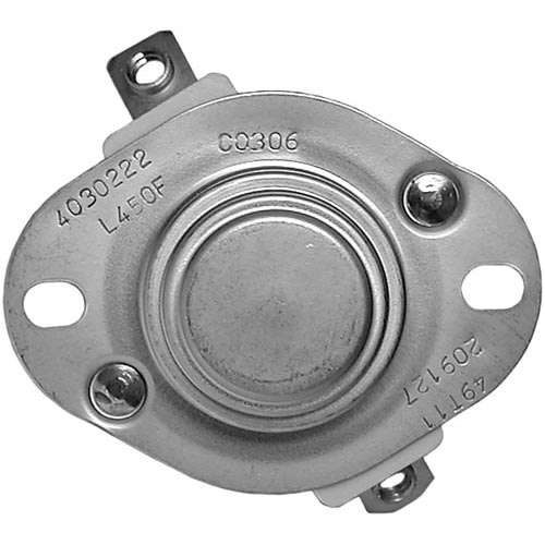 Roundup OEM # 4030222, Hi-Limit Safety Disc Thermostat; Temperature 450 Degrees Fahrenheit