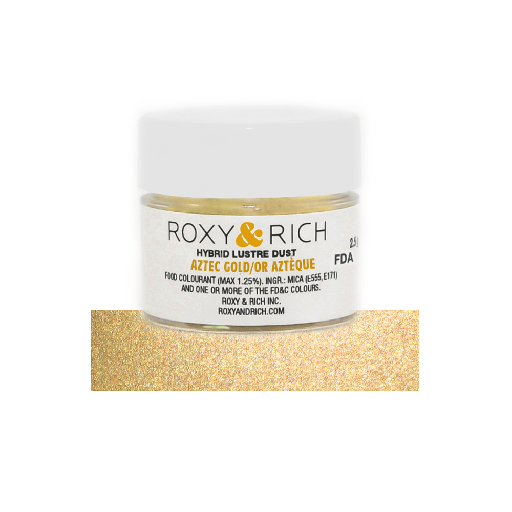 Roxy & Rich Aztec Gold Hybrid Luster Dust, 2.5 Grams