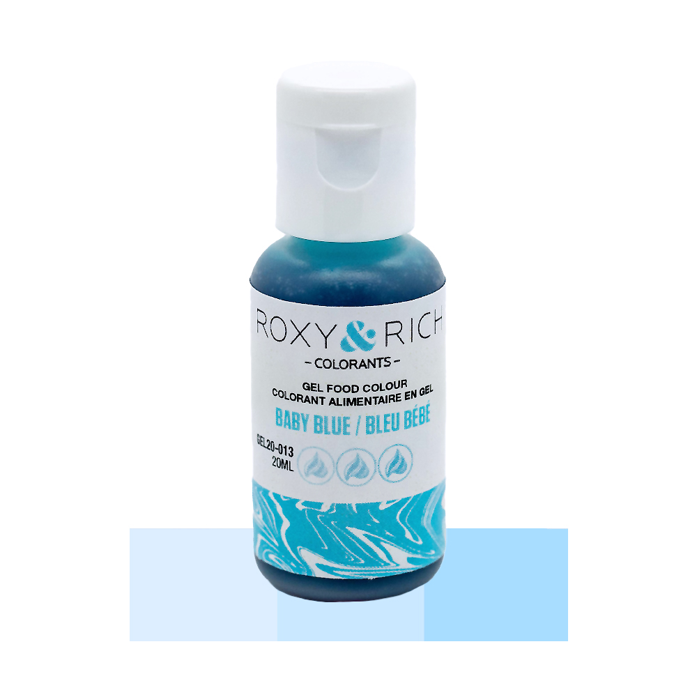 Roxy & Rich Baby Blue Gel Color, 0.7 oz.