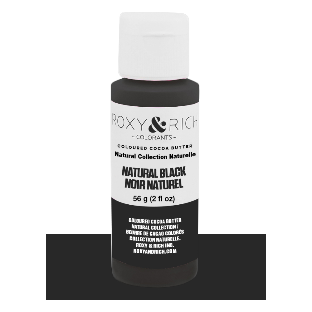 Roxy & Rich Black Natural Cocoa Butter, 2 oz.