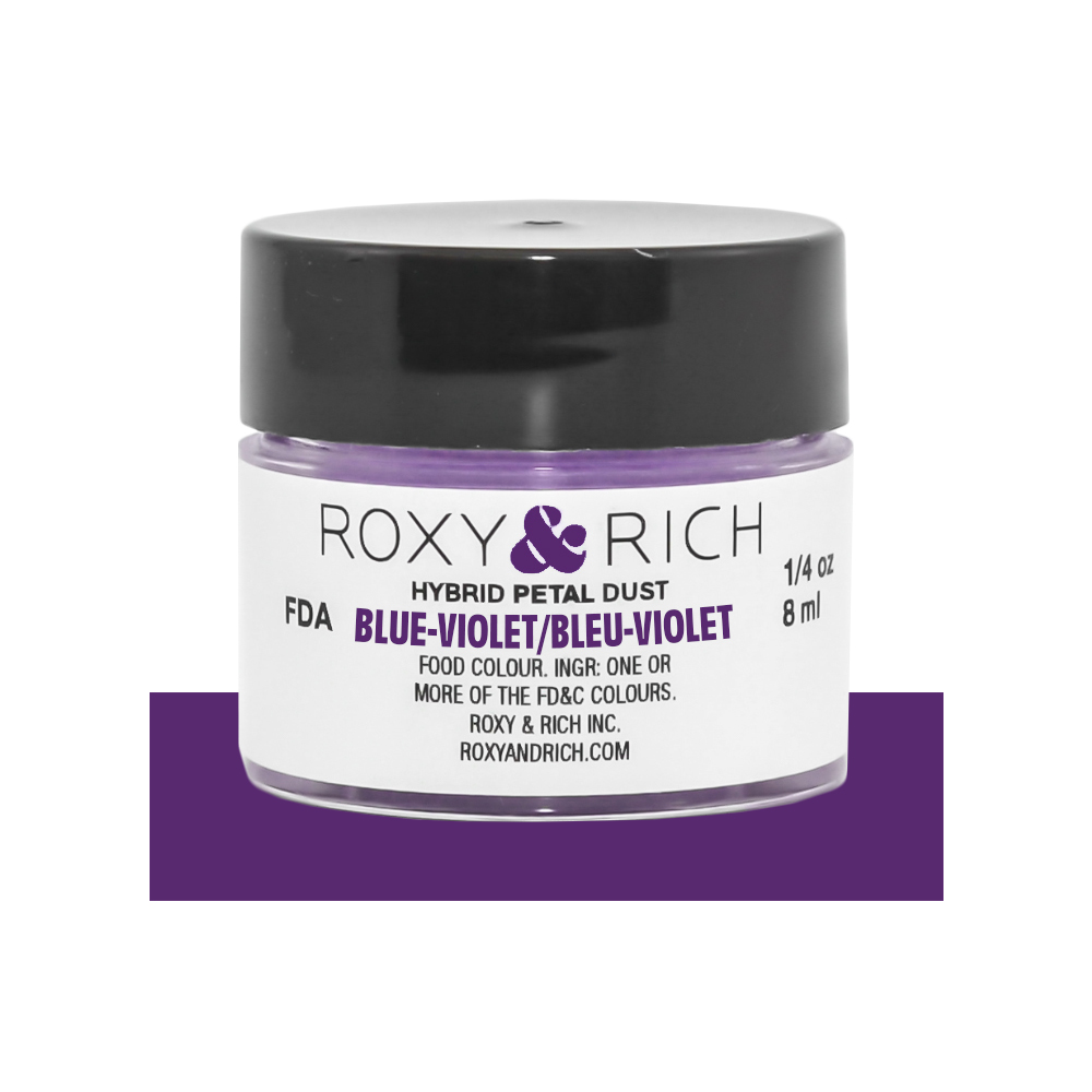 Roxy & Rich Blue Violet Hybrid Petal Dust, 1/4 oz.