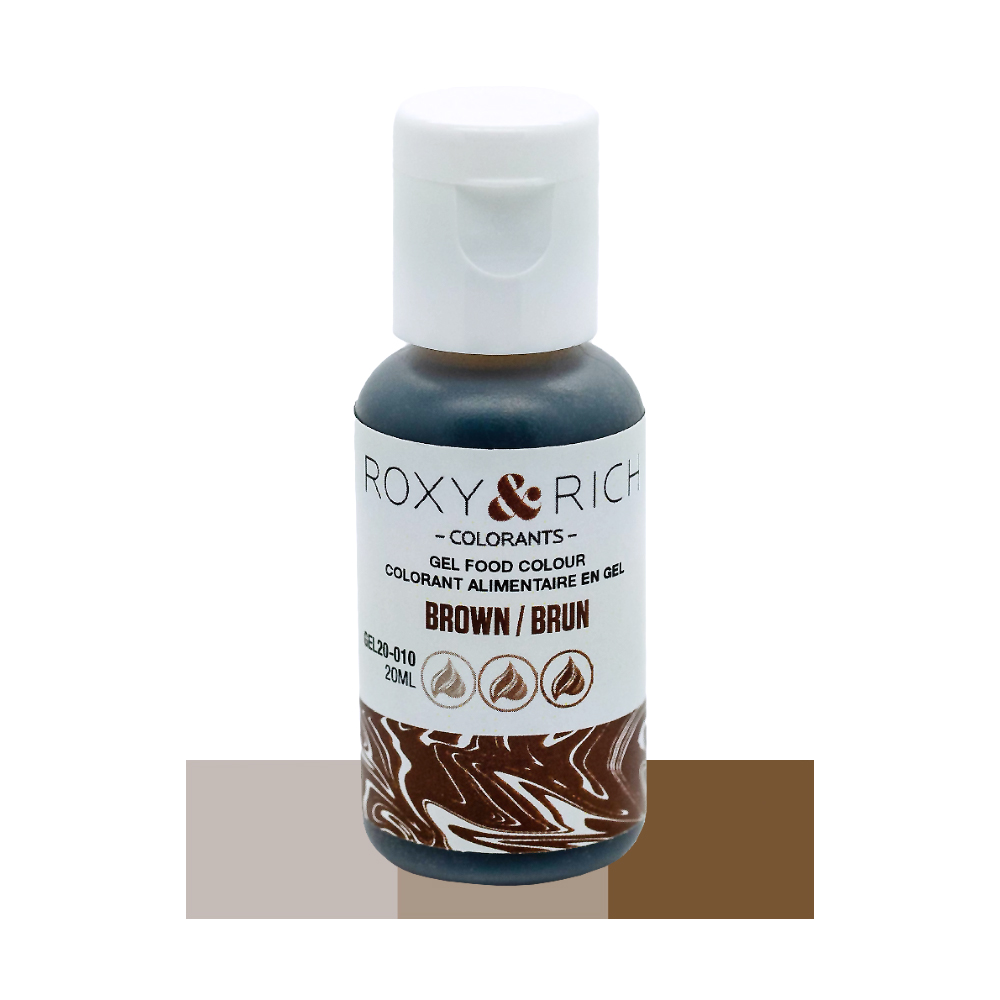 Roxy & Rich Brown Gel Color, 20 ml