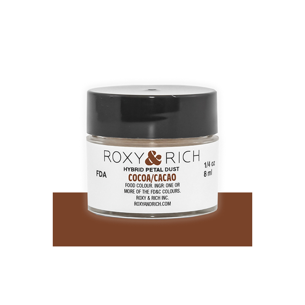 Roxy & Rich Cocoa Hybrid Petal Dust, 1/4 oz.