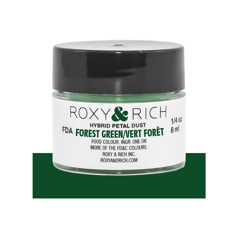 Roxy & Rich Forest Green Hybrid Petal Dust, 1/4 oz.
