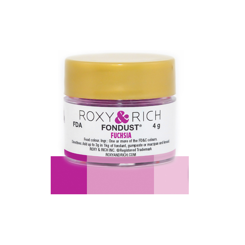 Roxy & Rich Fuchsia Fondust, 4 Grams