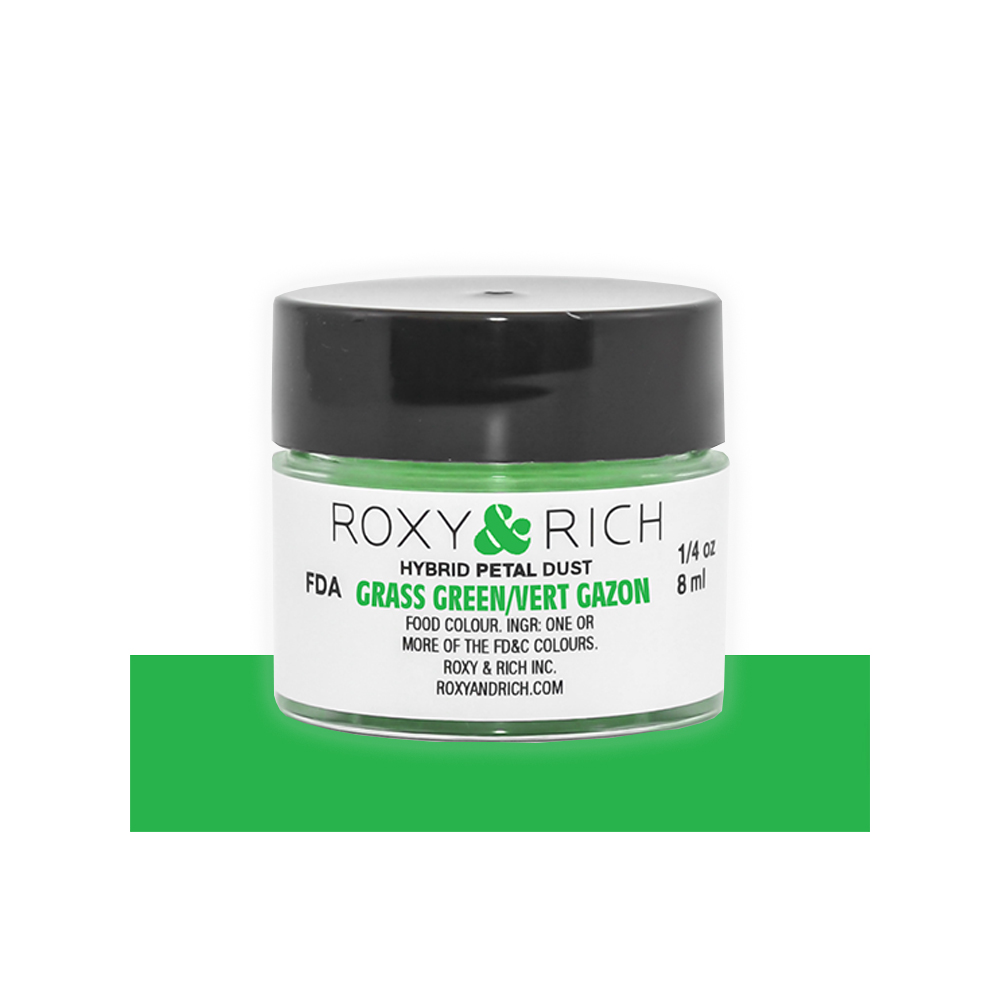 Roxy & Rich Grass Green Hybrid Petal Dust, 1/4 oz.