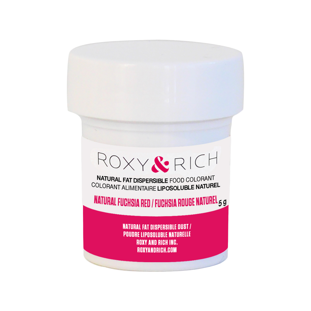 Roxy & Rich Natural Fat Dispersible Red Powder Food Color, 5 gr.