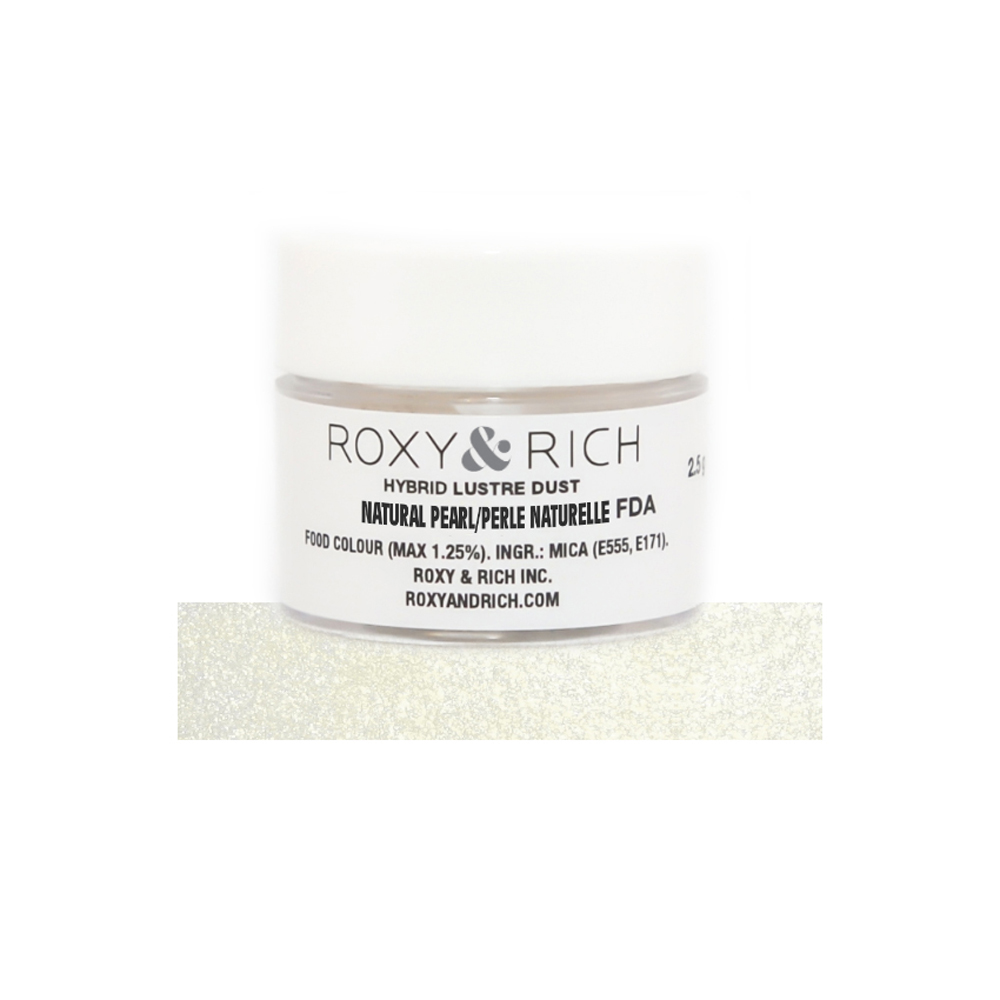 Roxy & Rich Natural Pearl Hybrid Luster Dust, 2.5 Grams